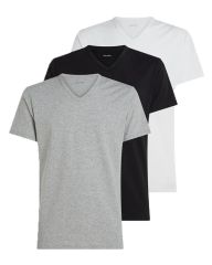 Calvin Klein Slim Short Sleeve V-Necks T-Shirts 3-Pack Str. M