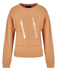 Armani Exchange Woman Sweatshirt Whisky Str. XL
