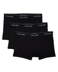 Calvin Klein Extra-Soft Cotton Stretch Shorty Trunks 3-Pak Sort Str. XL