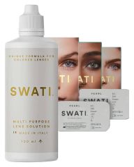 SWATI Cosmetics 6-month Lenses + Lens Fluid