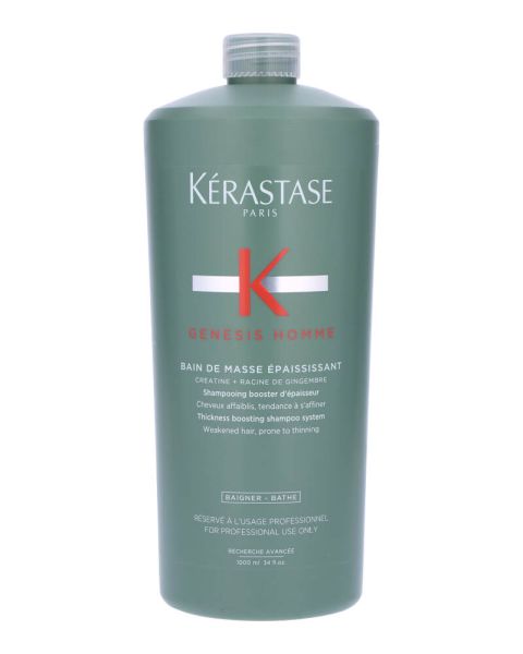 Kerastase Genesis Homme Bain De Masse Épaississant Shampoo